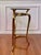 1970s 1970s Regency Demilune Solid Brass and Glass Console Table For Sale - Image 5 of 15