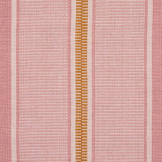 Traditional Sample - Schumacher X A Rum Fellow Scoop Stripe Fabric in Sundae For Sale - Image 3 of 4