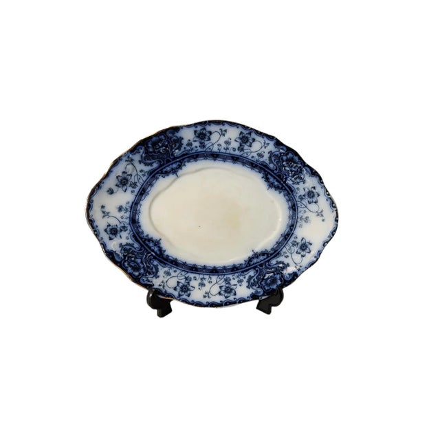 1906-1912 Sampson Hancock & Sons Welbeck Tureen and Underplate Set For Sale - Image 9 of 10