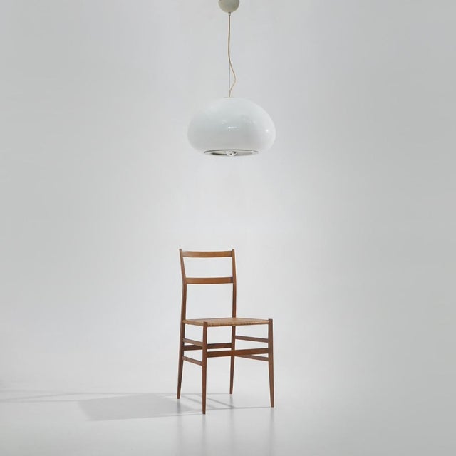 Black and White Chandelier by the Castiglioni Brothers for Flos, 1960s For Sale - Image 12 of 13