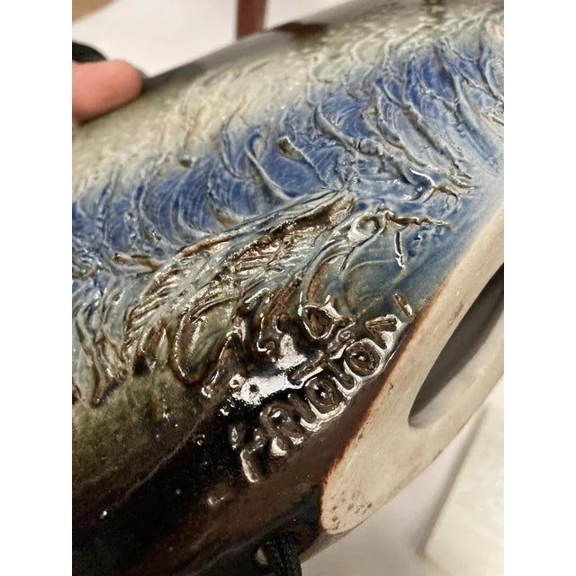 Vintage Ceramic Lamp, 1970s For Sale - Image 4 of 7