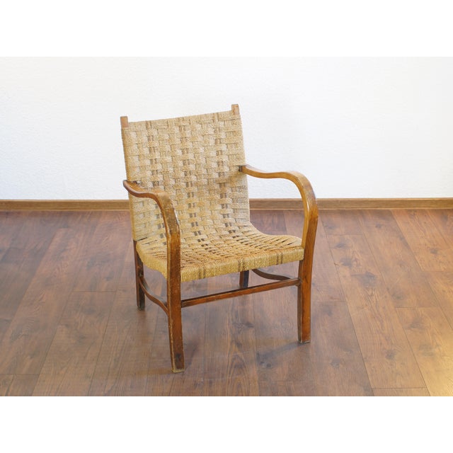 Art Deco Armchair in the style of Erich Dieckmann, 1930s For Sale - Image 14 of 15