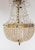 French Chandelier in Bronze and Crystals, 1950 For Sale - Image 6 of 7
