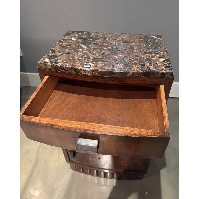 French Art Deco Cabinet, Nightstand, or Accent Table – Circa 1930s For Sale - Image 4 of 10