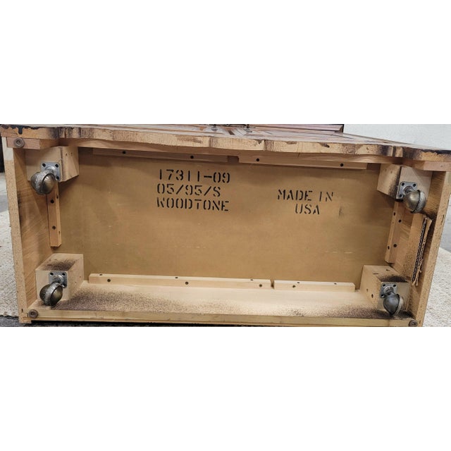 Stanley Furniture Vintage Stanley Furniture Flip Top Server For Sale - Image 4 of 12