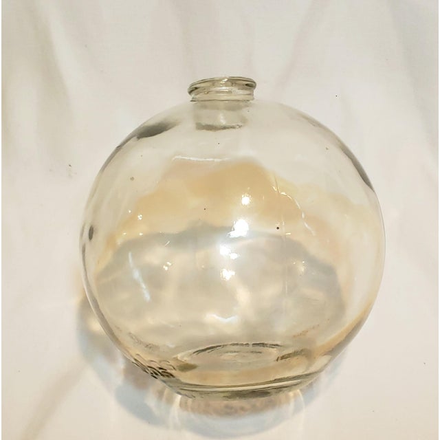 1940's Vintage Clear Glass Fishing Float Buoy Ball Chairish