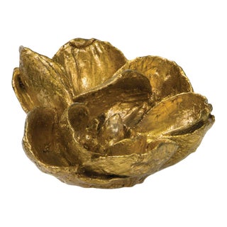 Regina Andrew Magnolia Resin Objet, Gold Leaf For Sale