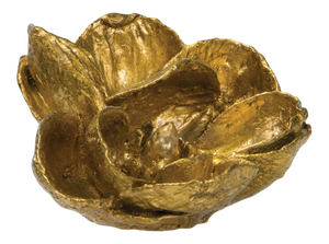 Regina Andrew Magnolia Resin Objet, Gold Leaf