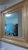 Gold Custom Contemporary Large 44" Designer's Gold Square Gilt Wood Wide Frame Wall Mirror For Sale - Image 8 of 9