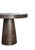 Sculptural Solid Suar Wood Dining Table With Expressive Grain, Espresso Finish For Sale - Image 4 of 5