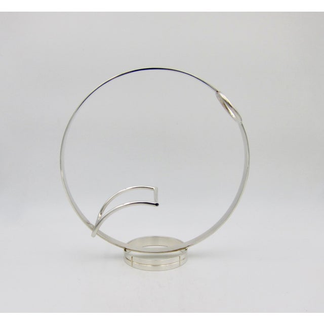 Late 20th Century Christofle Wine Bottle Stand and Pourer Designed by Bernard Yot For Sale - Image 5 of 10