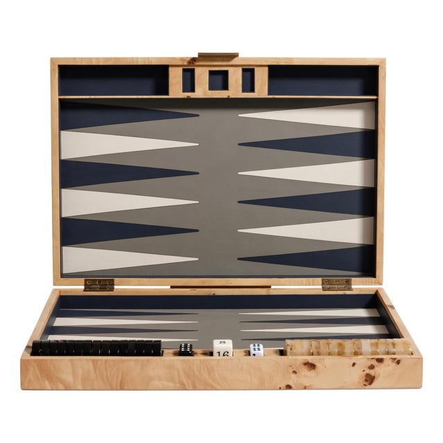 Marbella 19" Backgammon Set For Sale