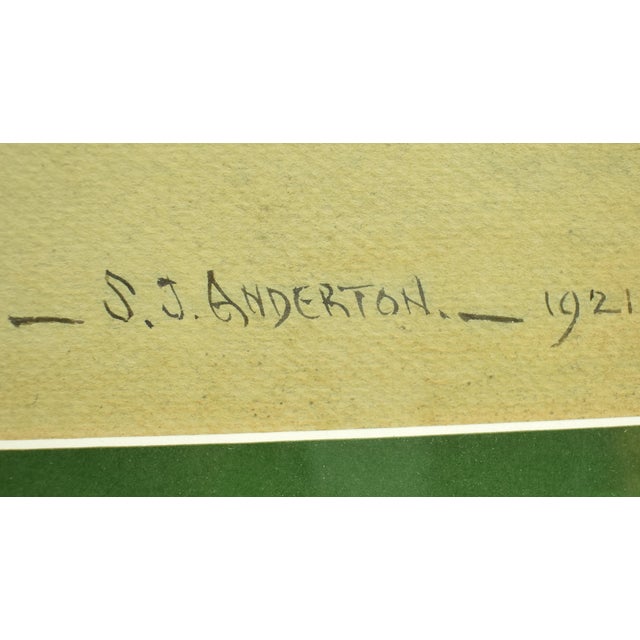 Mid 20th Century "Web Carter" Painting by S.J. Anderton For Sale In New York - Image 6 of 9