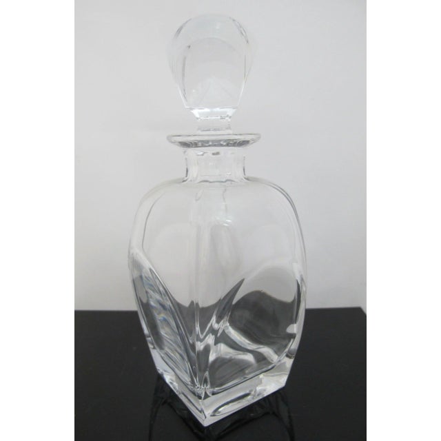 Irish Shannon Designs of Ireland clear crystal spirits decanter with stopper. Excellent condition, no chips, cracks, or...
