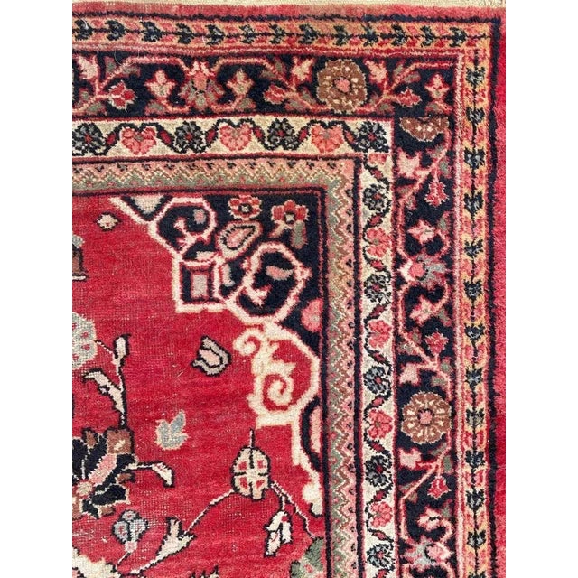 Large Mid-Century Mahal Rug For Sale - Image 6 of 18