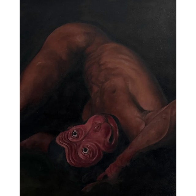 Portraiture Arborsimian Oil Painting by Ken Higaki For Sale - Image 3 of 6