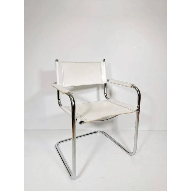 Marcel Breuer Bauhaus Italian Model Studi Desk Chair by Mart Stam & Marcel Breuer, 1970s For Sale - Image 4 of 11