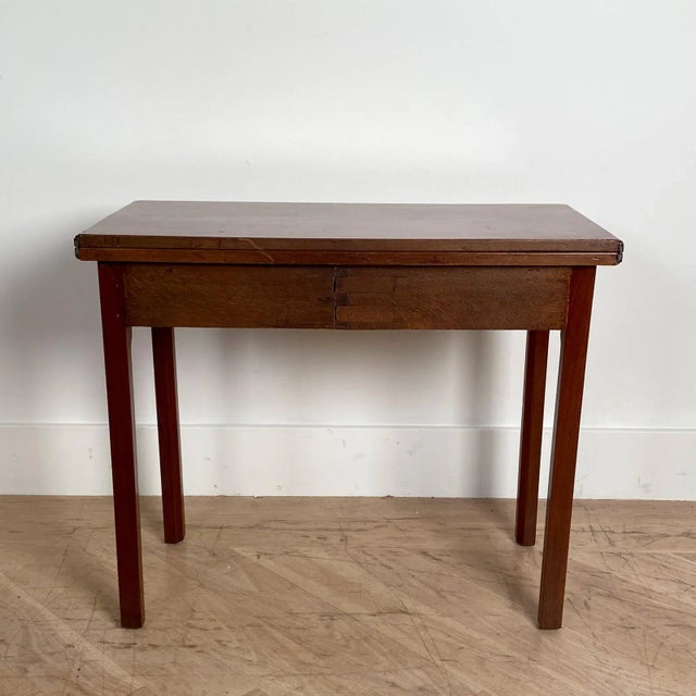 Mahogany Tea Table, England 19th Century For Sale - Image 4 of 11
