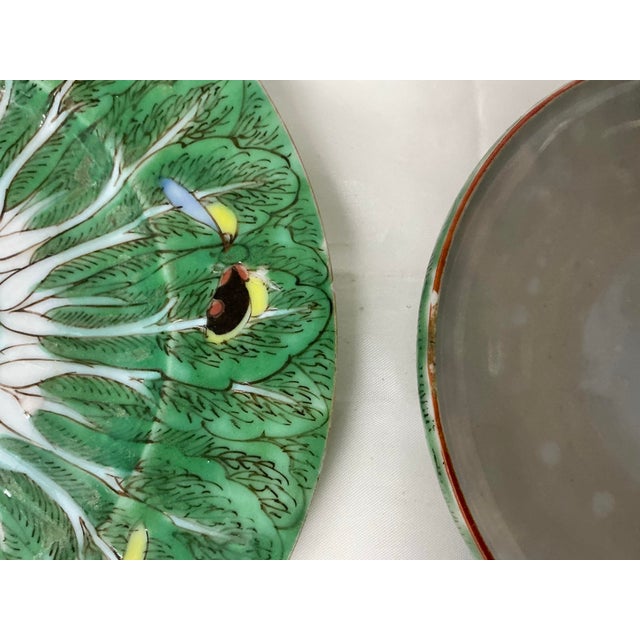 Antique Chinese Export Famille Verte Covered Cup and Under-Plate Set For Sale - Image 12 of 12