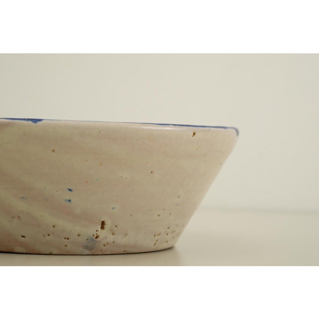 Mid-Century Modern Danish Studio Ceramic Bowl, 1960s For Sale - Image 3 of 9