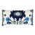 Custom Quadrille Henriot Lumbar Pillow For Sale