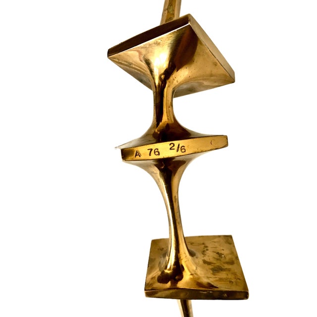 Polished Bronze Sculpture “Reclining Form (Thorns) (Opus 374)” by Robert Adams For Sale - Image 4 of 6