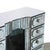 Art Deco Smoked Beveled Mirrored Vanity With Silvered Bronze Pulls For Sale - Image 13 of 16