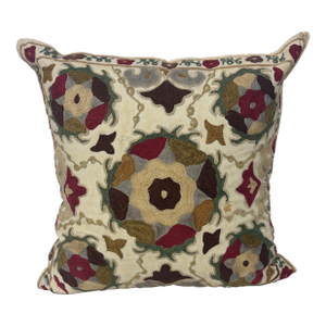 Vintage Embroidery Pillow
