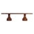 Contemporary Buck Oval Dining Table by Porus Studio For Sale - Image 3 of 12