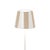 Zafferano Ceramic Sand Striped Shade for Poldina Micro Lido Lamp For Sale - Image 4 of 4
