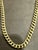 Vintage 14 Karat Yellow Gold 96.7 Gm Miami Cuban Link Italian Chain Unisex, 20" For Sale - Image 9 of 18