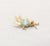 Mid-Century Modern Vintage 1960s Signed Napier Bird With a Worm Brooch For Sale - Image 3 of 6