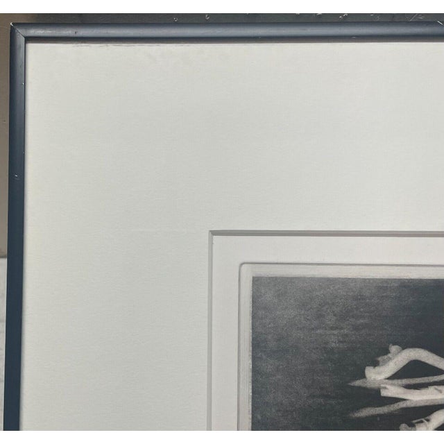 Abstract Jo Sandman Abstract Expressionist 'cluster' Signed Etching - Motherwell Student For Sale - Image 3 of 12