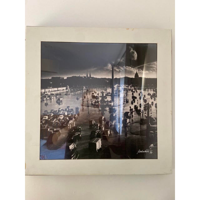 Gordon Parks, Place de la Concorde, Paris, France, 1951, Silver Gelatin Print For Sale - Image 3 of 8