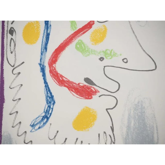 Pablo Picasso, The Taste of Happiness, Self-Portrait in a Sailor's Shirt, Lithograph For Sale - Image 5 of 6