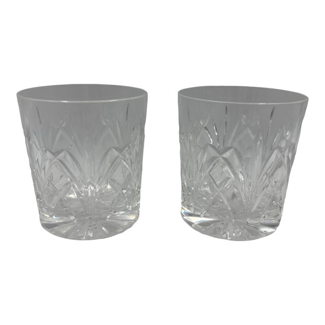 Late 20th Century Marquis by Waterford Crystal Glasses- Set of 2 For Sale