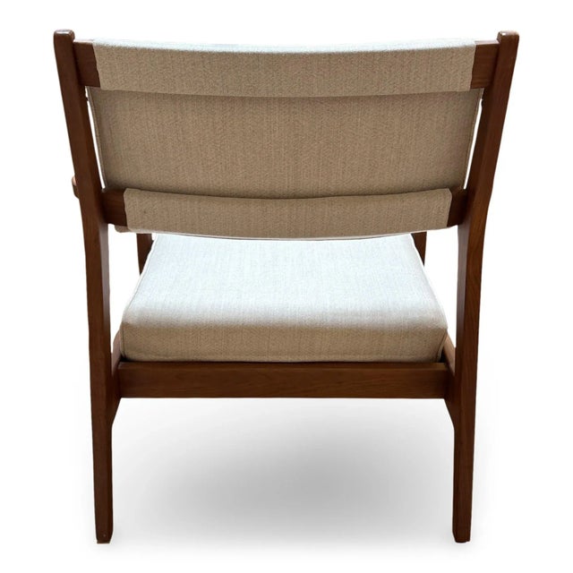 Jens Risom "Jens" Walnut Lounge Chair for Design Within Reach For Sale - Image 10 of 16