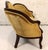 Early 20th Century Vintage Victorian Style Gold Velvet and Walnut Settee For Sale - Image 5 of 17
