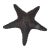 Late 20th Century Maitland-Smith Dark Patina Starfish Tabletop Sculpture For Sale