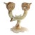 Modern Carved Natural Onyx Candle Stick Candle Holder 9.5" For Sale - Image 3 of 8