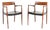 Vintage Danish Model 57 Chairs from Niels Moller, 1960s, Set of 2 For Sale