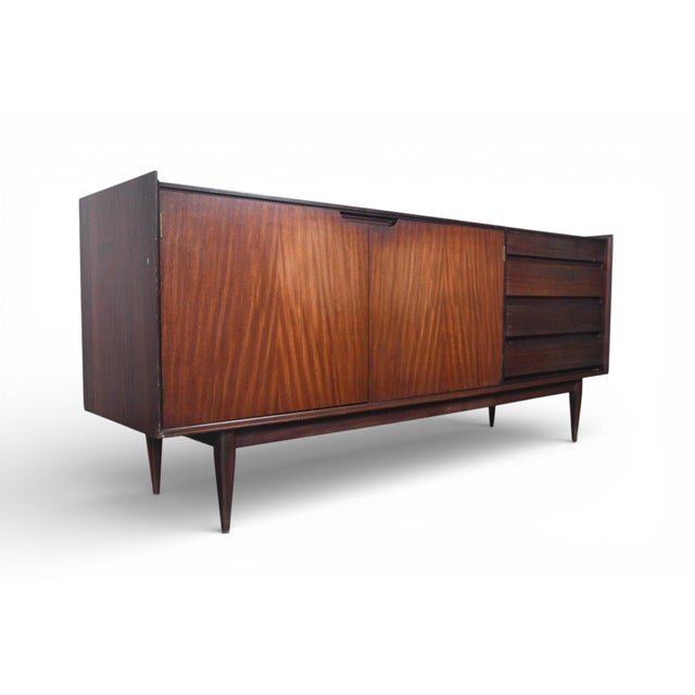 Mid 20th Century Mid 20th Century Large Richard Hornby Credenza in Tola For Sale - Image 5 of 10