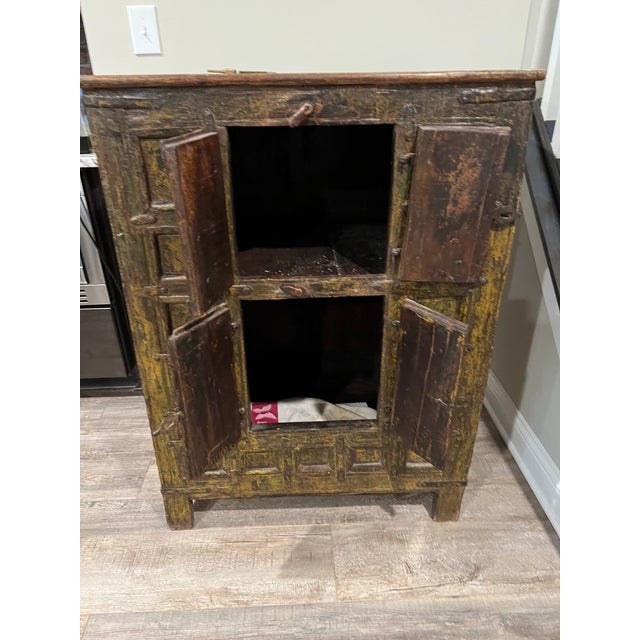 A superb quality 19th century carved Anglo- Indian teak cabinet. Great condition for the age. Circa 1860