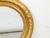 19th Century English 19th Century Round Giltwood Mirror with Carved Flowers and Etched Motifs For Sale - Image 5 of 8