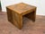 Contemporary Faux Split Reed Style Side Table in the Manner of Gabriella Crespi For Sale - Image 3 of 13