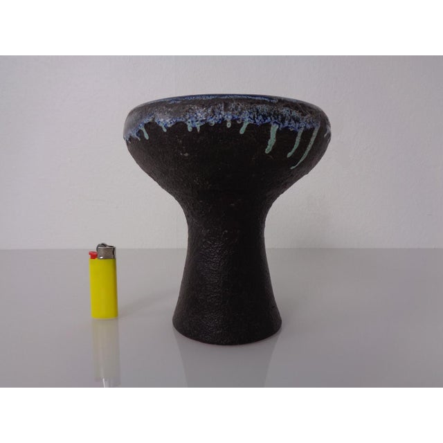 Ceramic Danish Studio Ceramic Vase, 1960s For Sale - Image 7 of 18