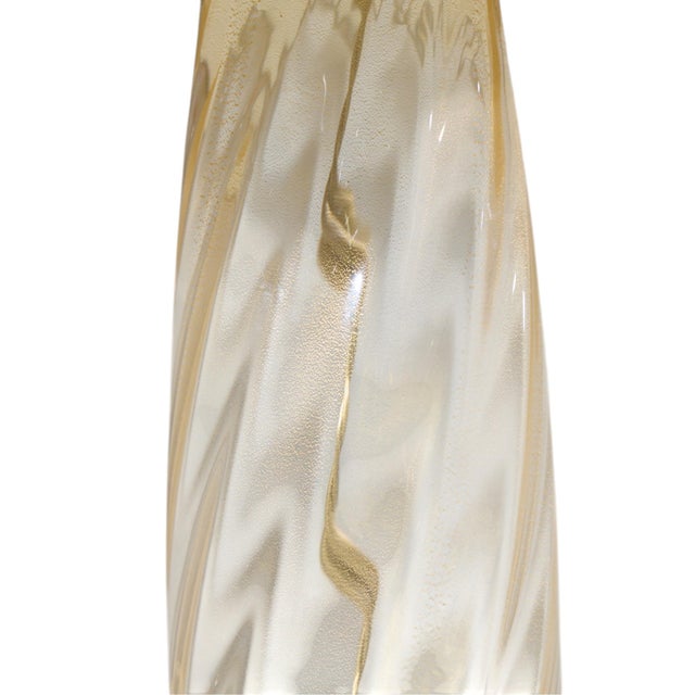 Mid 20th Century John Hutton for Donghia Ondoso Mid Century Murano Glass Lamp - Pair For Sale - Image 9 of 9