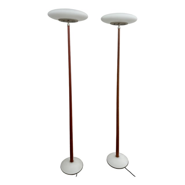 Vintage Pao F Standing Floor Lamps by Matteo Thun for Arteluce, 1990s, Set of 2 For Sale