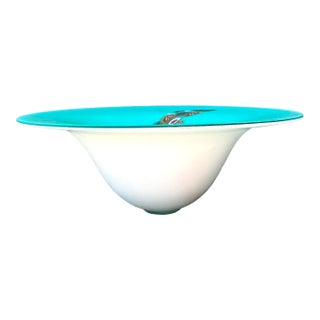Vintage Italian Murano Glass Bowl For Sale