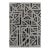Rug & Kilim’s Art Deco Style Modern Rug in Gray, Black Geometric Pattern For Sale
